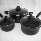 Swiss Diamond Saucepan set